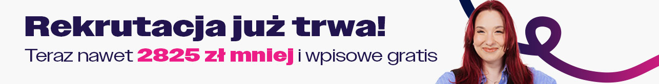 Zapisz się na studia i skorzystaj z promocji!